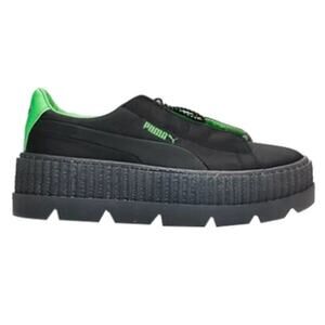 Rihanna Fenty Puma green and black cleated Creeper Surf size 8.5
